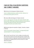 CMN 552 FINAL EXAM REVIEW QUESTIONS&NewLine;AND CORRECT ANSWERS&NewLine;