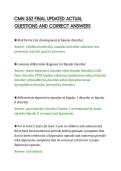 CMN 552 FINAL UPDATED ACTUAL&NewLine;QUESTIONS AND CORRECT ANSWERS