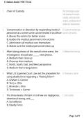 Criminal Justice NOCTI Test &vert; Exam Questions & Answers Study Guide
