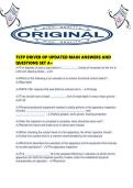 TCFP DRIVER OP UPDATED MAIN ANSWERS AND QUESTIONS SET A&period;pdf