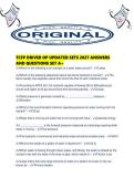 TCFP DRIVER OP UPDATED SETS 2027 ANSWERS AND QUESTIONS SET A&period;pdf