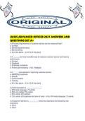 IAHSS ADVANCED OFFICER 2027 ANSWERS AND QUESTIONS SET A&period;pdf