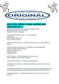 BICSI RTPM CORRECT EXAMS ANSWERS AND QUESTIONS SET A&period;pdf