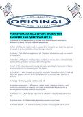 PENNSYLVANIA REAL ESTATE REVIEW TIPS ANSWERS AND QUESTIONS SET A&period;pdf