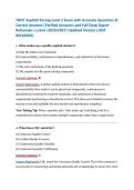 FDOT Asphalt Paving Level 2 Exam with Accurate Questions & Correct Answers &lpar;Verified Answers&rpar; and Full Deep Expert Rationales &vert; Latest &lpar;2026&sol;2027&rpar; Updated Version &lbrace;JUST RELEASED&rcub;