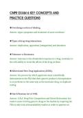 CNPR EXAM 6 KEY CONCEPTS AND&NewLine;PRACTICE QUESTIONS&NewLine;