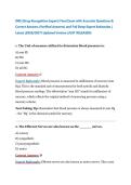 DRE &lpar;Drug Recognition Expert&rpar; Final Exam with Accurate Questions & Correct Answers &lpar;Verified Answers&rpar; and Full Deep Expert Rationales &vert; Latest &lpar;2026&sol;2027&rpar; Updated Version &lbrace;JUST RELEASED&rcub;