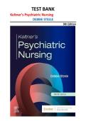 Test Bank Keltner&rsquo;s Psychiatric Nursing 9th Edition Debbie Steele