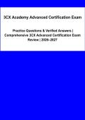 3CX Academy Advanced Certification Study Guide &vert; Advanced Concepts&comma; Practice Questions & Exam Prep 2026&sol;2027