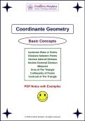 Coordinate Geometry Notes &colon; Basic Concepts & Examples