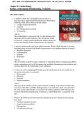 Test Bank For Understanding Pathophysiology 7th Edition By Sue E&period; Huether&comma; Kathryn L&period; McCance &vert;All Chapters&comma; Complete Q & A&comma; Latest&vert; - Nursing