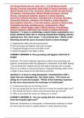 ATI Mental Health Nursing 2026&sol;2027 &vert; ATI RN Mental Health Nursing Proctored Assessment Study Guide & Practice Questions &vert; ATI Mental Health Exam Prep&comma; Psychiatric-Mental Health Nursing Review&comma; Therapeutic Communication&comma; Mental Health Assessment&comma; Nursing 