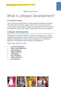 What Is Lifespan Development&quest; &ndash; Comprehensive Study Notes and Review Guide