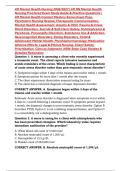 ATI Mental Health Nursing 2026&sol;2027 &vert; ATI RN Mental Health Nursing Proctored Exam Study Guide & Practice Questions &vert; ATI Mental Health Content Mastery Series Exam Prep&comma; Psychiatric Nursing Review&comma; Therapeutic Communication&comma; Mental Health Assessment&comma; Anxie