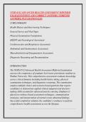 NURS 6512 ADVANCED HEALTH ASSESSMENT MIDTERM &NewLine;EXAM QUESTIONS AND CORRECT ANSWERS &lpar;VERIFIED &NewLine;ANSWERS&rpar; PLUS RATIONALES 