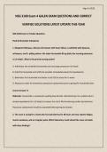 NSG 3100 Exam 4 GALEN EXAM QUESTIONS AND CORRECT VERIFIED SOLUTIONS LATEST UPDATE THIS YEAR&period;pdf&NewLine;&NewLine;