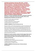 ATI Maternal Newborn Nursing 2026&sol;2027 &vert; ATI RN Maternal Newborn Proctored Assessment Study Guide & Practice Questions &vert; ATI Maternal Newborn Nursing Exam Prep&comma; Pregnancy & Fetal Development&comma; Antepartum Care&comma; High-Risk Pregnancy&comma; Complications of Pregnanc