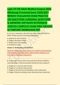  &NewLine; &NewLine;Legit ATI RN Adult Medical Surgical 2026 &NewLine;&lpar;Medsurg&rpar; Proctored Exam 2026&sol;2027 &NewLine;NEWEST EVALUATED EXAM PRACTICE &NewLine;250 QUESTIONS &vert;ORIGINAL QUESTIONS &NewLine;& ANSWERS &vert;DETAILED RATIONALES &NewLine;&vert;HINTED COMPLETE EXAM PREP GRADED &NewLine;A&plus;&ast;INSTANT DOWNLOAD PDF 
