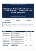 BIOS 256 Lab Practicum Exam Questions & Answers 2026&sol;2027 &vert; Latest Practical Exam Review &lpar;Rationales&rpar;