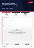 NR 606 Midterm Exam Psychiatric Mental Health II Chamberlain 2026&sol;2027 &ndash; Questions and Answers &vert; 100&percnt; Verified &vert; Detailed Rationales &ndash; Pass Guaranteed &ndash; A&plus; Graded