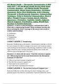 ATI Mental Health &mdash; Therapeutic Communication & MSE 2026&sol;2027 &vert; ATI RN Mental Health Nursing Study Guide & Practice Questions &vert; ATI Mental Health Therapeutic Communication&comma; Mental Status Examination&comma; Psychiatric Assessment&comma; Nurse-Client Relationship&comma; Acti