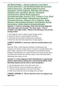 ATI Mental Health &mdash; Clinical Judgment & Case-Based Practice 2026&sol;2027 &vert; ATI RN Mental Health Nursing Study Guide & Exam Prep &vert; ATI Mental Health Proctored Assessment&comma; Clinical Judgment&comma; NGN-Style Case Studies&comma; Unfolding Cases&comma; Psychiatric Nursing&comma; Therape