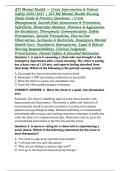ATI Mental Health &mdash; Crisis Intervention & Patient Safety 2026&sol;2027 &vert; ATI RN Mental Health Nursing Study Guide & Practice Questions &vert; Crisis Management&comma; Suicide Risk Assessment & Prevention&comma; Self-Harm&comma; Homicidal Ideation&comma; Violence & Aggression&comma; De-Escalati