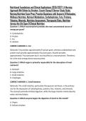 Nutritional Foundations and Clinical Applications 2026&sol;2027 &vert; A Nursing Approach 8th Edition by Grodner&comma; Escott-Stump & Dorner Study Guide&comma; Nursing Nutrition Exam Prep&comma; Practice Questions with Answers & Rationales&comma; Wellness Nutrition&comma; Nutrient Metabolism&comma;