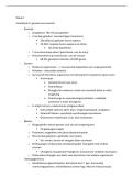Hoorcollege & Samenvatting Biologische Psychologie