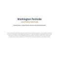 Washington Pesticide Laws & Safety Study Guide Domain Review &plus; Original Practice Questions with Detailed Rationale&vert; New edition&vert; 2026&sol;2027&NewLine;