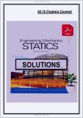 Solutions Manual for Engineering Mechanics Statics &lpar;4th Edition&rpar; by Pytel - Graded A&plus; Comprehensive Exam Prep