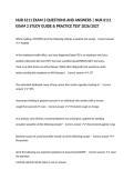 NUR 6111 EXAM 2 QUESTIONS AND ANSWERS &vert; NUR 6111 EXAM 2 STUDY GUIDE & PRACTICE TEST 2026&sol;2027