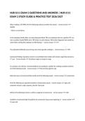 NUR 6111 EXAM 2 QUESTIONS AND ANSWERS &vert; NUR 6111 EXAM 2 STUDY GUIDE & PRACTICE TEST 2026&sol;2027