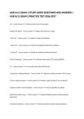 NUR 6111 EXAM 2 STUDY GUIDE QUESTIONS AND ANSWERS &vert; NUR 6111 EXAM 2 PRACTICE TEST 2026&sol;2027