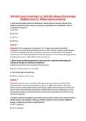 NUR 6011 Exam 3 Actual Exam V1 &vert; NUR 6011 Advance Pharmacology &NewLine;&lpar;NUR6011 Exam 3&rpar; &vert; William Paterson University 