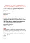 NUR 6011 Final Exam Actual Exam V3 &vert; NUR 6011 Advance &NewLine;Pharmacology &lpar;NUR6011 Final Exam&rpar; &vert; William Paterson University