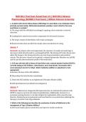 NUR 6011 Final Exam Actual Exam V2 &vert; NUR 6011 Advance &NewLine;Pharmacology &lpar;NUR6011 Final Exam&rpar; &vert; William Paterson University 