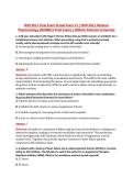 NUR 6011 Final Exam Actual Exam V1 &vert; NUR 6011 Advance &NewLine;Pharmacology &lpar;NUR6011 Final Exam&rpar; &vert; William Paterson University 