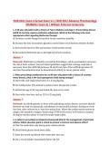 NUR 6011 Exam 4 Actual Exam V1 &vert; NUR 6011 Advance Pharmacology &NewLine;&lpar;NUR6011 Exam 4&rpar; &vert; William Paterson University 