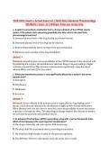 NUR 6011 Exam 1 Actual Exam V2 &vert; NUR 6011 Advance Pharmacology &NewLine;&lpar;NUR6011 Exam 1&rpar; &vert; William Paterson University 