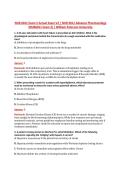 NUR 6011 Exam 2 Actual Exam V2 &vert; NUR 6011 Advance Pharmacology &NewLine;&lpar;NUR6011 Exam 2&rpar; &vert; William Paterson University 