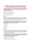 NUR 6001 Exam 2 V1&ndash;V3 &vert; NUR 6001 Advanced Health Assessment &vert; Actual Q&A with Rationale &lpar;NUR6001 Exam 2&rpar; &vert; William Paterson University