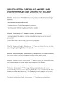 NURS 2730 MIDTERM QUESTIONS AND ANSWERS &vert; NURS 2730 MIDTERM STUDY GUIDE & PRACTICE TEST 2026&sol;2027