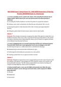 NUR 2058 Exam 2 Actual Exam V3 &vert; NUR 2058 Dimensions of Nursing &NewLine;Practice &lpar;NUR2058 Exam 2&rpar; &vert; Rasmussen