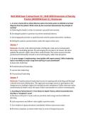 NUR 2058 Exam 3 V1&ndash;V3 &vert; NUR 2058 Dimensions of Nursing Practice &vert; Actual Q&A with Rationale &lpar;NUR2058 Exam 3&rpar; &vert; Rasmussen