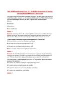 NUR 2058 Exam 1 V1&ndash;V3 &vert; NUR 2058 Dimensions of Nursing Practice &vert; Actual Q&A with Rationale &lpar;NUR2058 Exam 1&rpar; &vert; Rasmussen