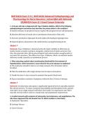 NUR 641EA Exam 3 V1 &vert; NUR 641EA Advanced Pathophysiology and &NewLine;Pharmacology for Nurse Educators &vert; Actual Q&A with Rationale &NewLine;&lpar;NUR641EA Exam 3&rpar; &vert; Grand Canyon University