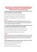 NUR 641EA Exam 2 V3 &vert; NUR 641EA Advanced Pathophysiology and &NewLine;Pharmacology for Nurse Educators &vert; Actual Q&A with Rationale &NewLine;&lpar;NUR641EA Exam 2&rpar; &vert; Grand Canyon University 