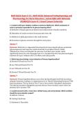 NUR 641EA Exam 4 V1&ndash;V3 &vert; NUR 641EA Advanced Pathophysiology and Pharmacology for Nurse Educators &vert; Actual Q&A with Rationale &lpar;NUR641EA Exam 4&rpar; &vert; Grand Canyon University