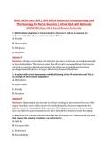 NUR 641EA Exam 2 V1 &vert; NUR 641EA Advanced Pathophysiology and &NewLine;Pharmacology for Nurse Educators &vert; Actual Q&A with Rationale &NewLine;&lpar;NUR641EA Exam 2&rpar; &vert; Grand Canyon University